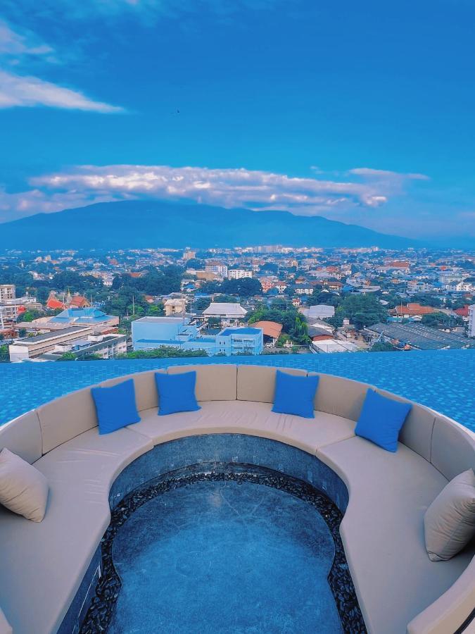 Luxury New Perfect Pool Gym Condo1 Br Chiang Mai Exterior photo